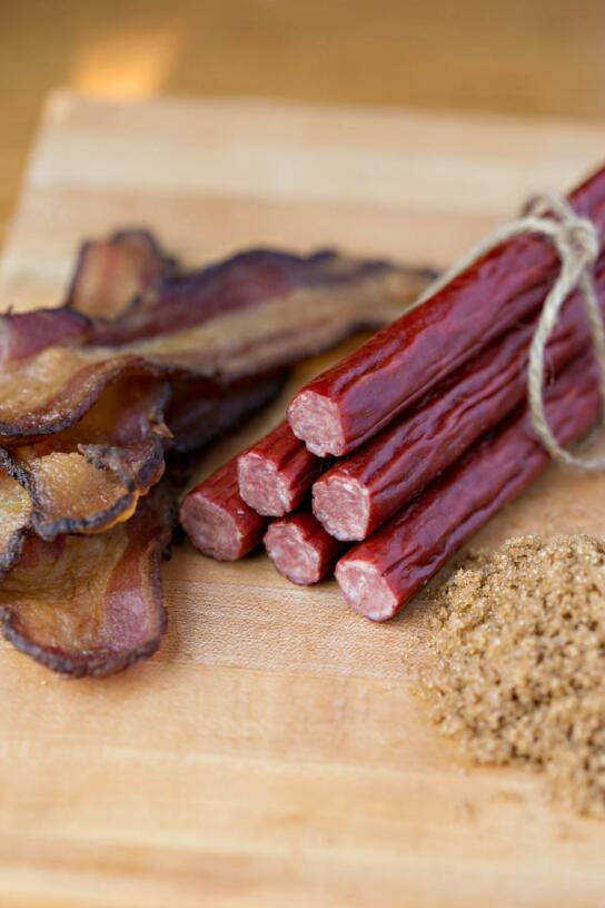 Timber Ridge Beef Morning Sizzle Sticks - Applewood Smoked Bacon Flavor
